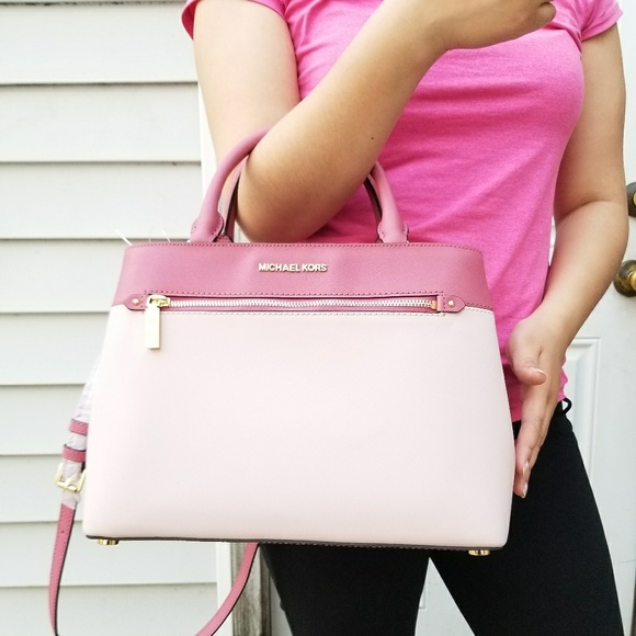 michael kors two tone purse